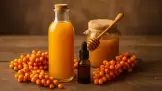 Sciroppo di olivello spinoso, miele e propoli